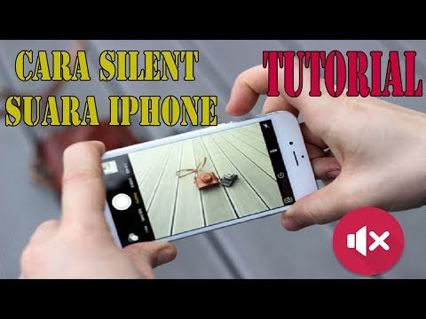Cara silent suara kamera iphone bahasa indonesia. 