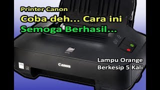 Mengatasi printer E13 (error) atau Error16 Printer Canon iP2770 caranya sama || Mengalami canon ip27. 