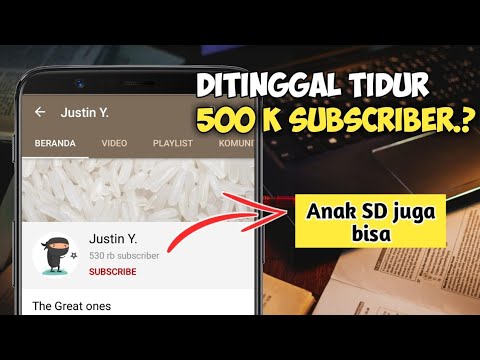CARA MENDAPATKAN 1000 SUBSCRIBER YOUTUBE TERCEPAT DAN AMAN. 