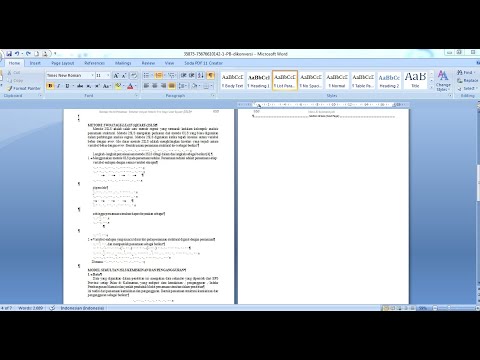 Video Cara Menghilangkan 1 Halaman Di Word