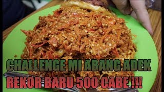 Extreme Challenge: Mie Abang Adek - Ria's Vlog #05. 