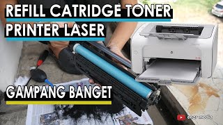 Cara isi ulang tinta Printer HP Deskjet 2623 tinta cartridge. 